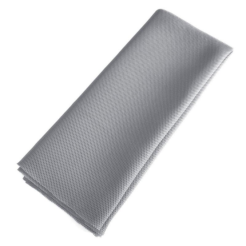 Wayber Speaker Grill Cloth Stereo Mesh Fabric for Speaker Repair, Gray - 55 x 40 in / 140 x 100 cm - Image 1